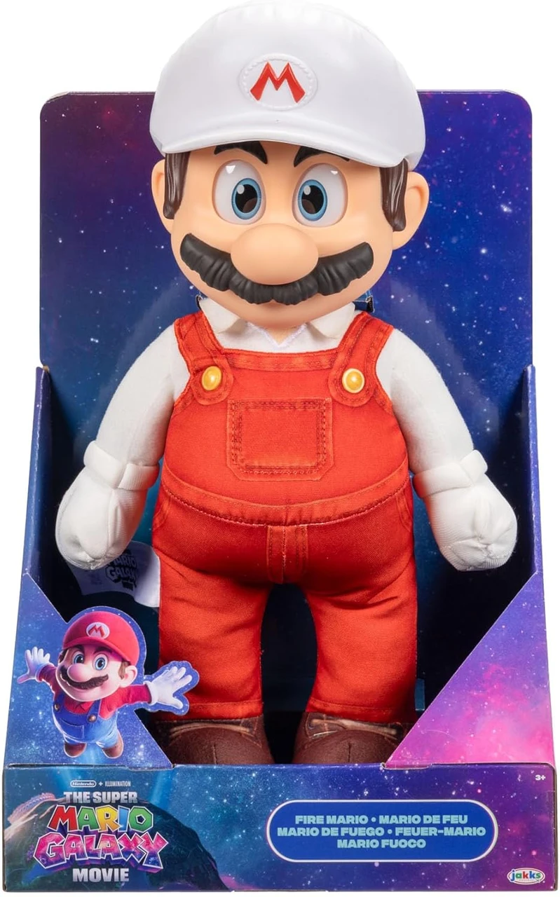Super Mario Movie 2 - Jumbo Roto Plush Mario 14 inch