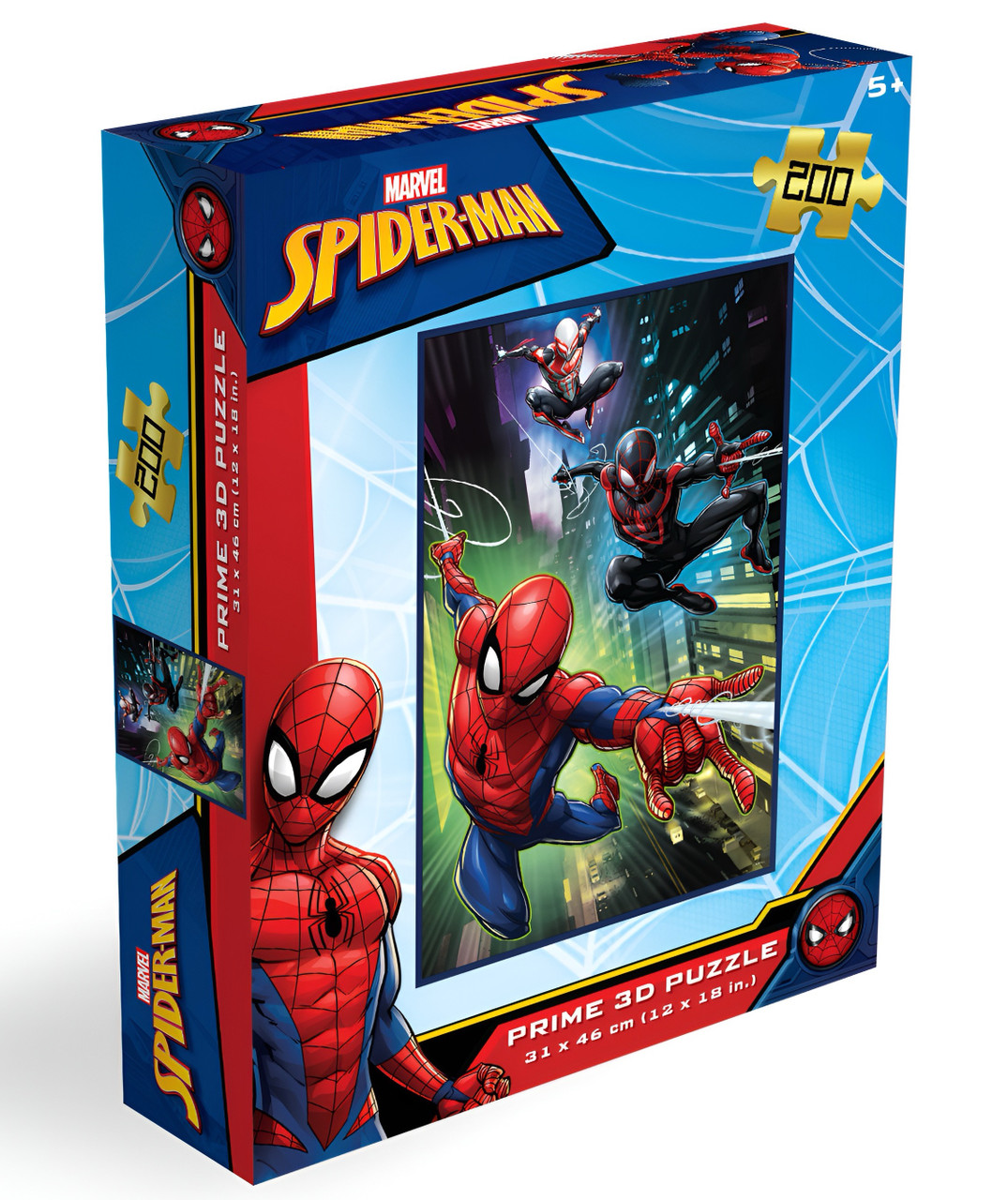 Marvel Spiderman 3D Jigsaw Puzzle 200pc
