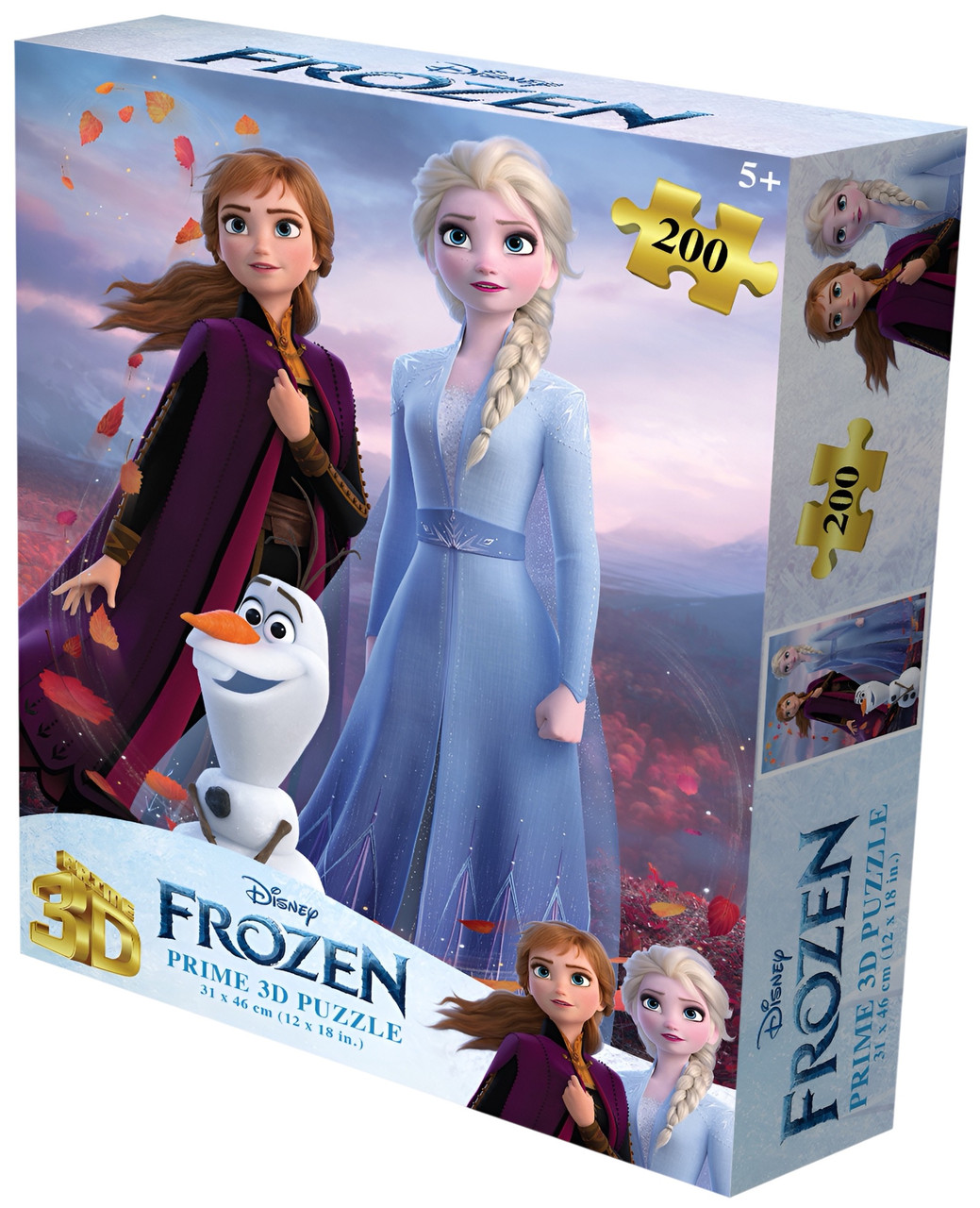Disney Frozen 3D Jigsaw Puzzle 200pc