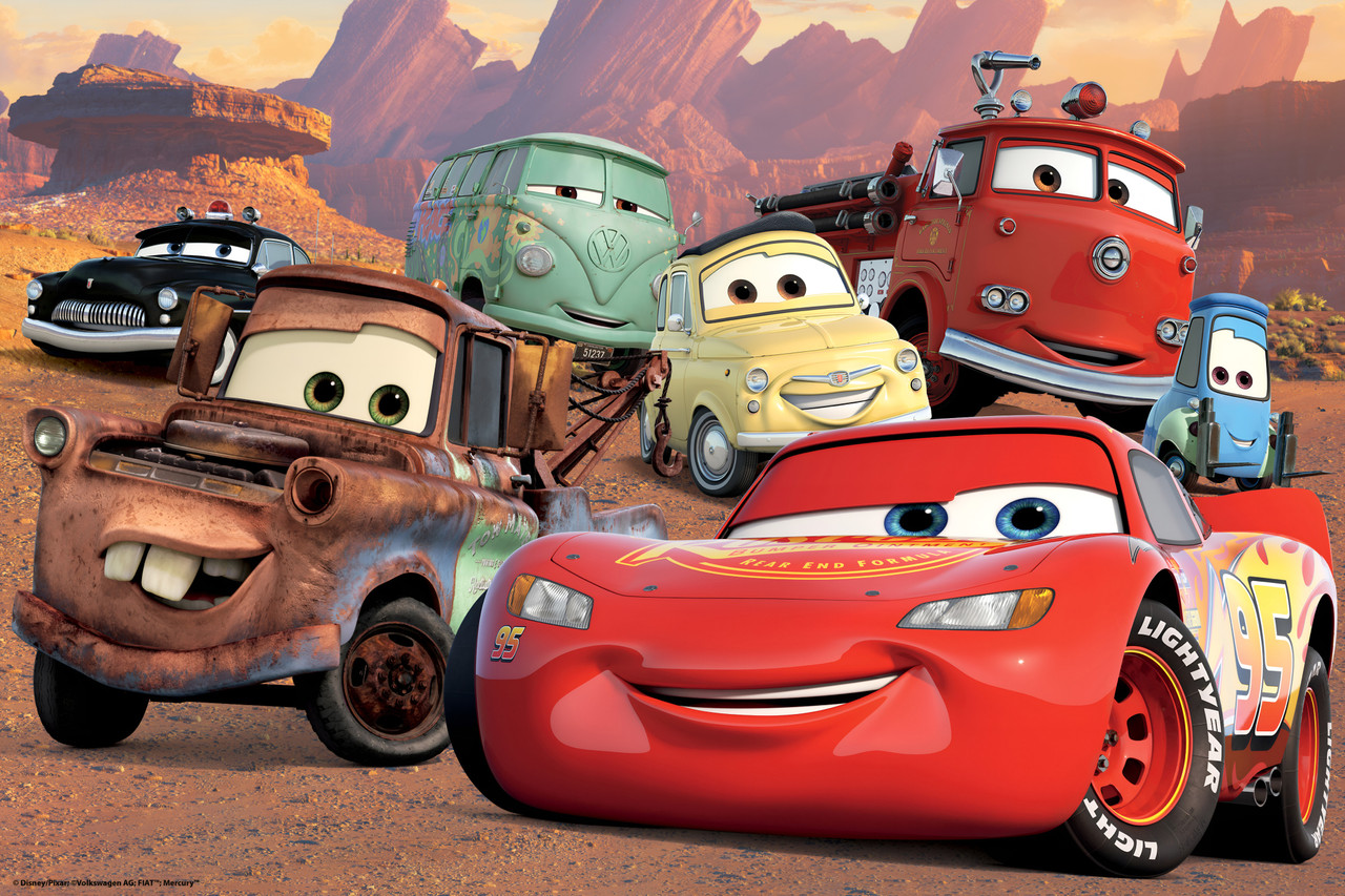 Disney Pixar Cars 3D Jigsaw Puzzle 200pc