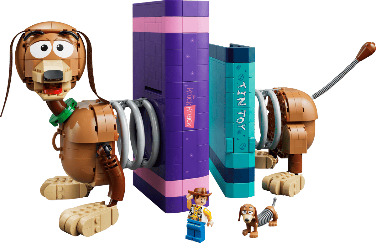 LEGO Disney Toy Story Slinky Dog Bookends 43301