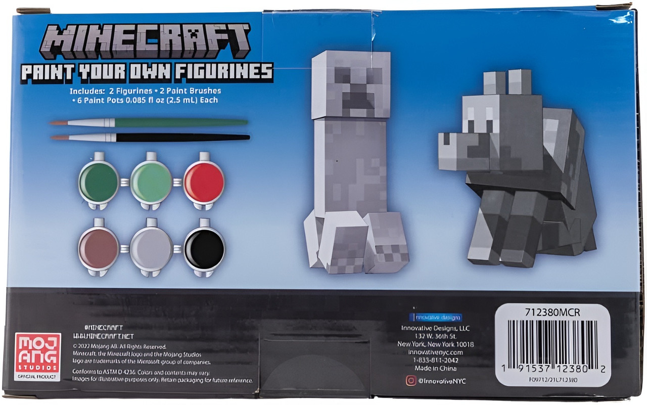 Minecraft Print Your Own Figurines
