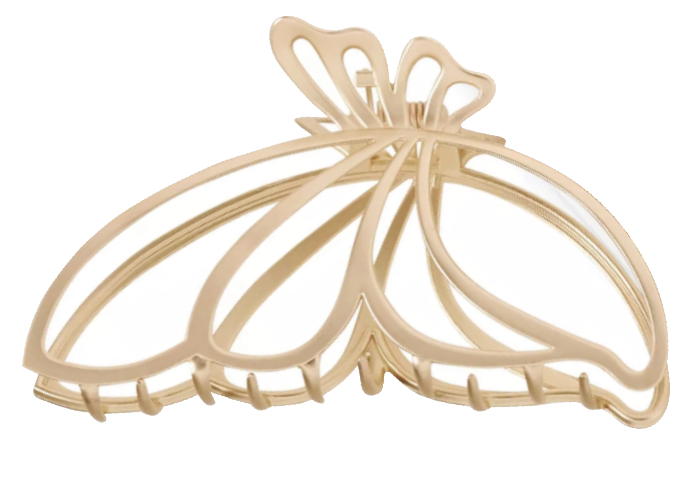 Outline Butterfly Hair Clip 1 Pack