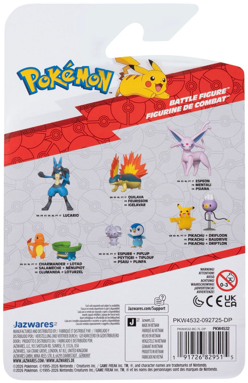 Pokemon 3-inch Battle Figure - Quilava