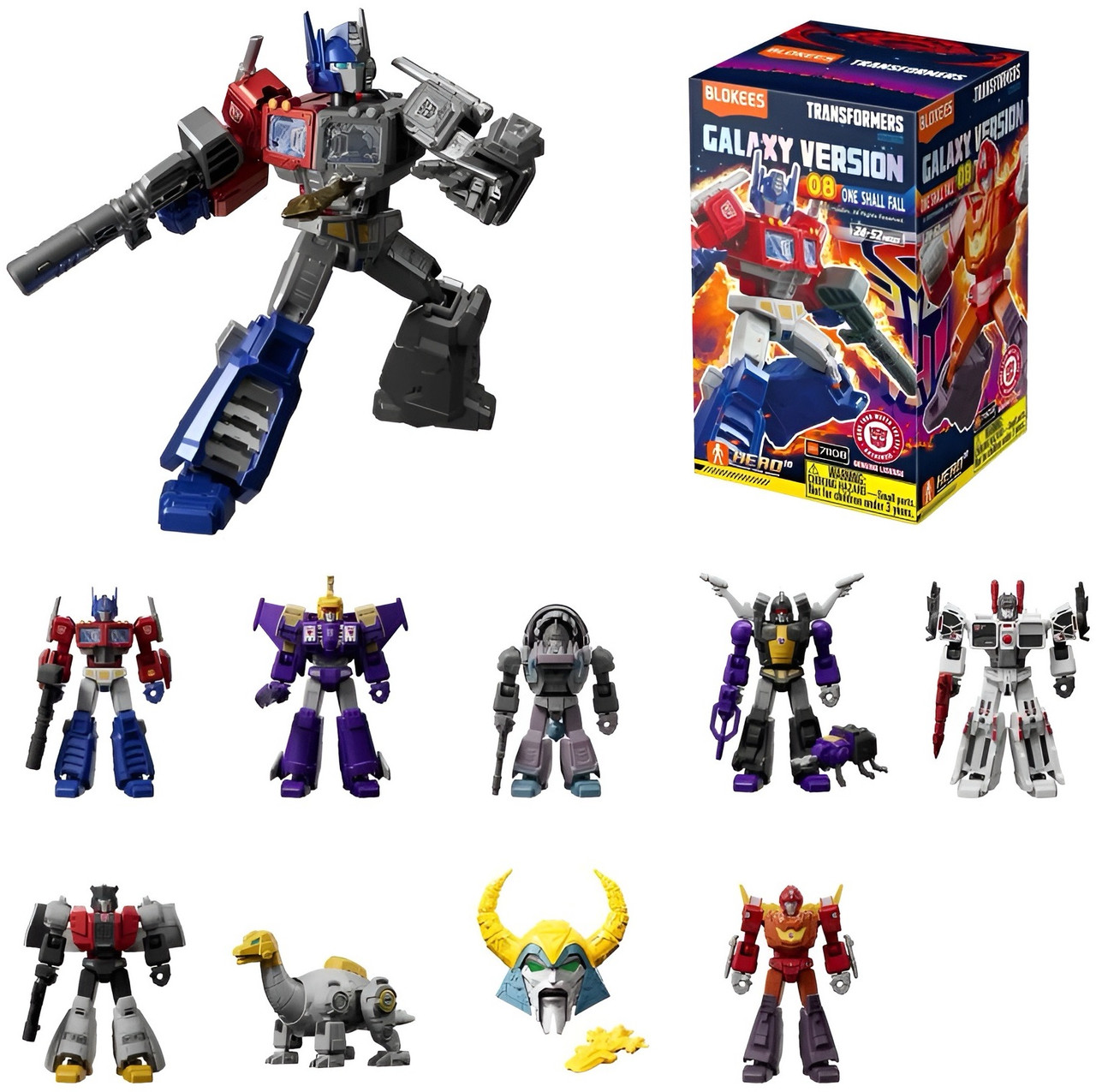 Transformers Galaxy Version 08 One Shall Fall Blind Box