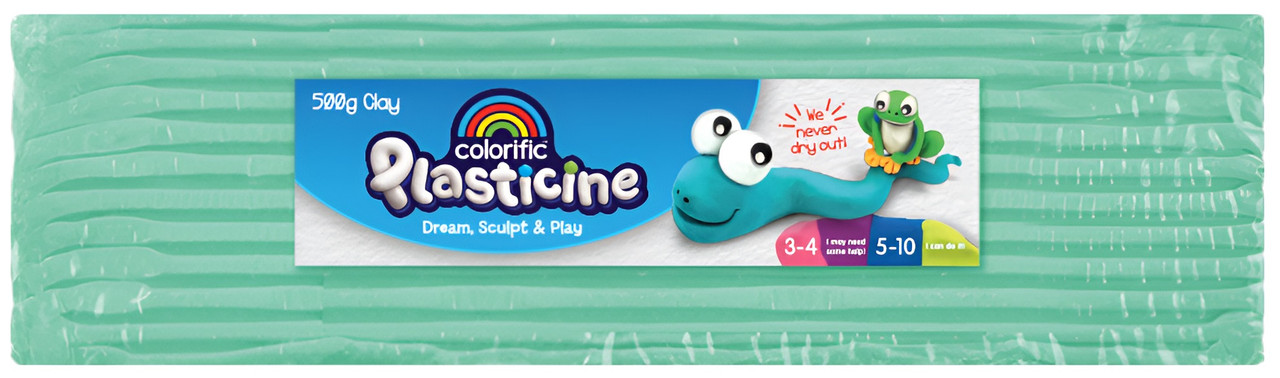 Colourific Plasticine 500g - Pastel Mint