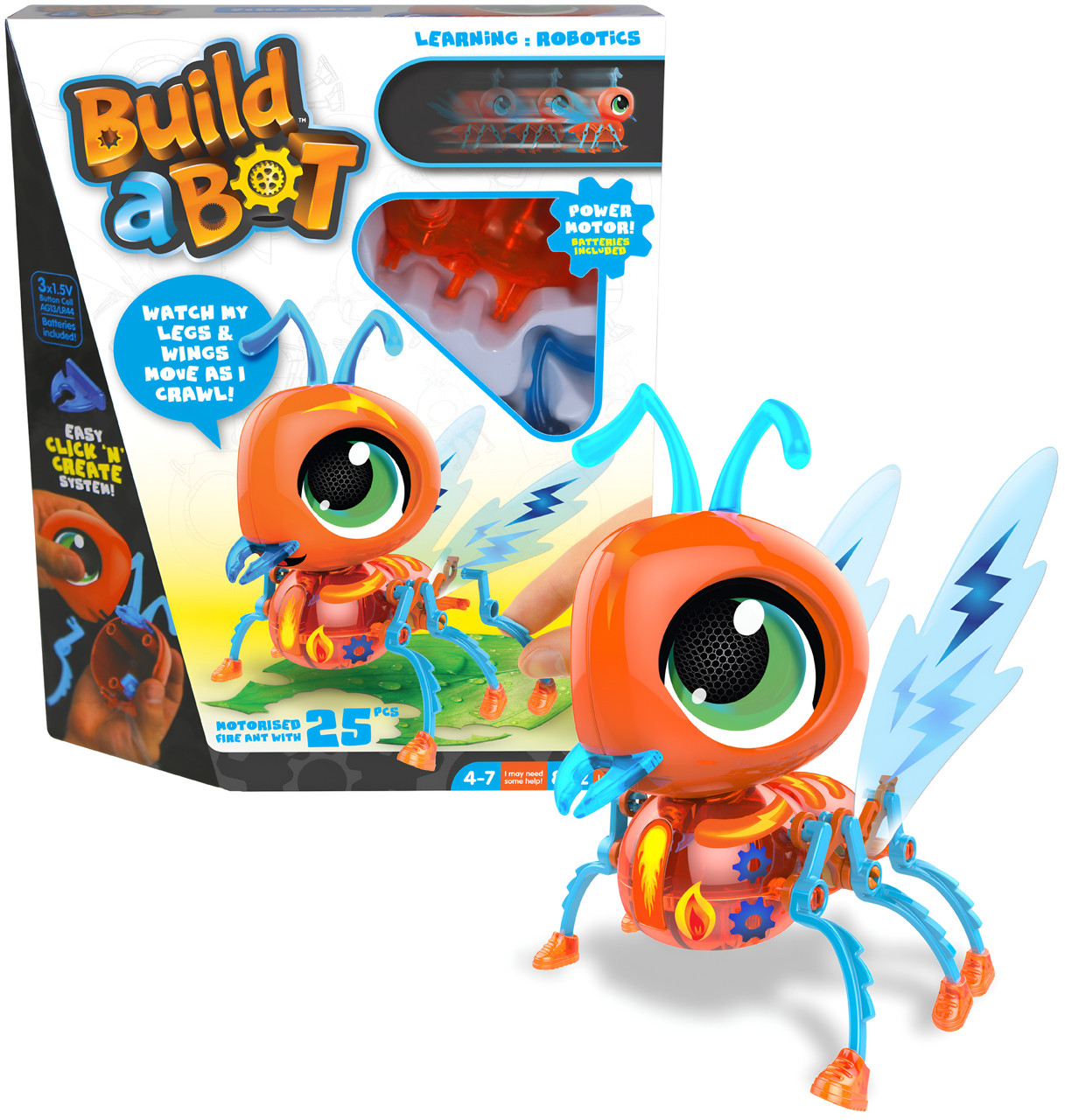 Built a Bot Bugs - Fire Ant/Buzzy Bee