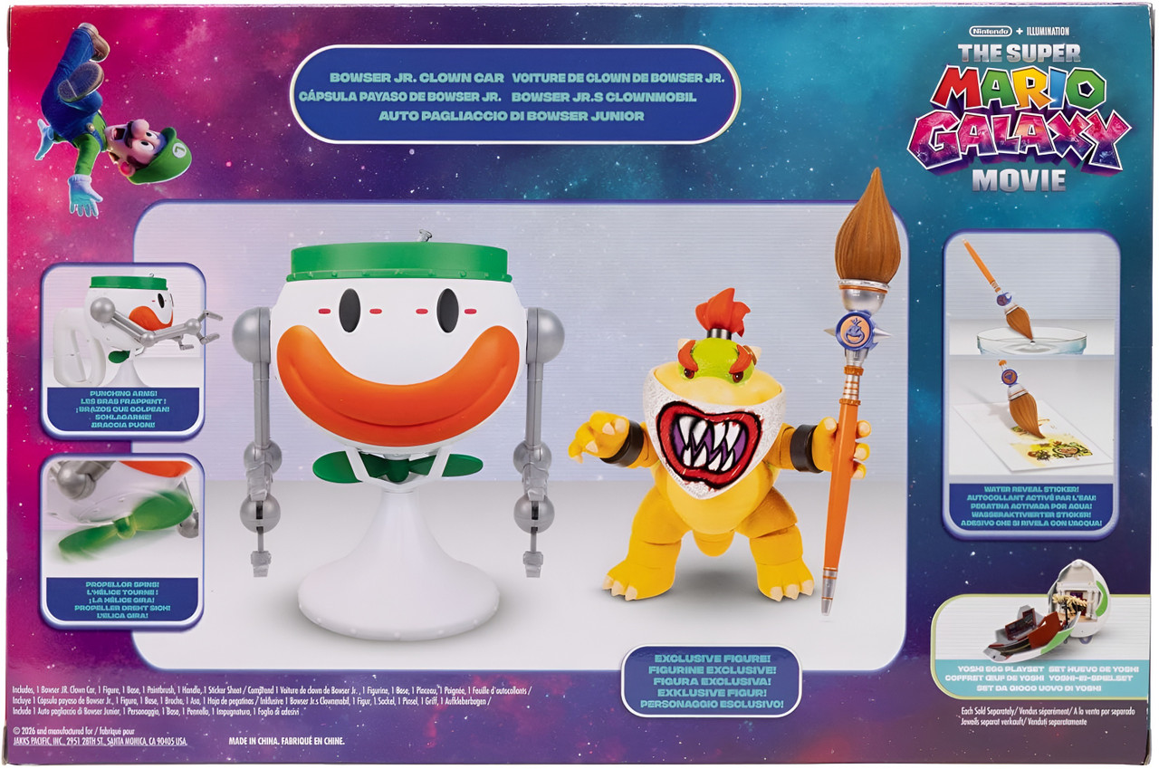 Super Mario Galaxy Movie - Bowser Jr with Clown Car