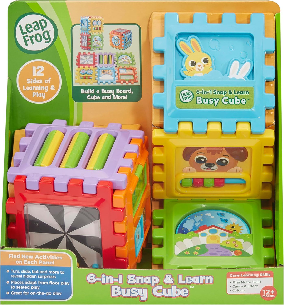 LeapFrog 6-in-1 Snap & Learn Busy Cube
