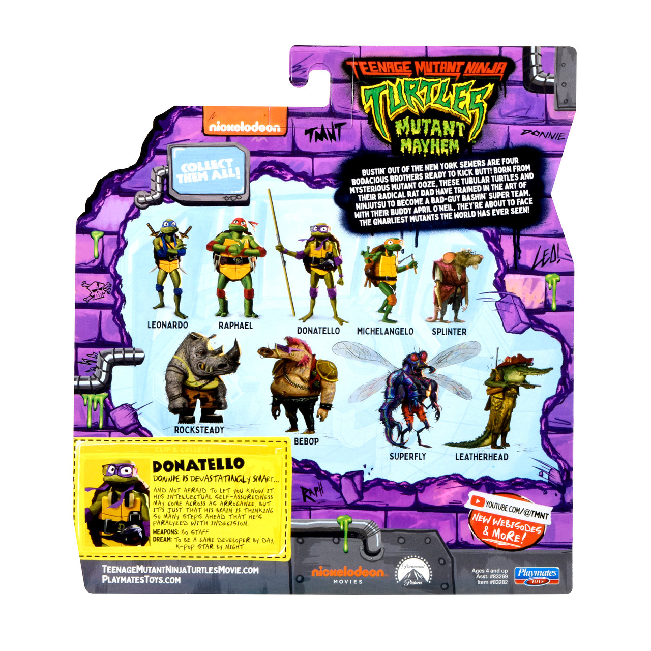 Teenage Mutant Ninja Turtles Basic Figure Wave 11-14