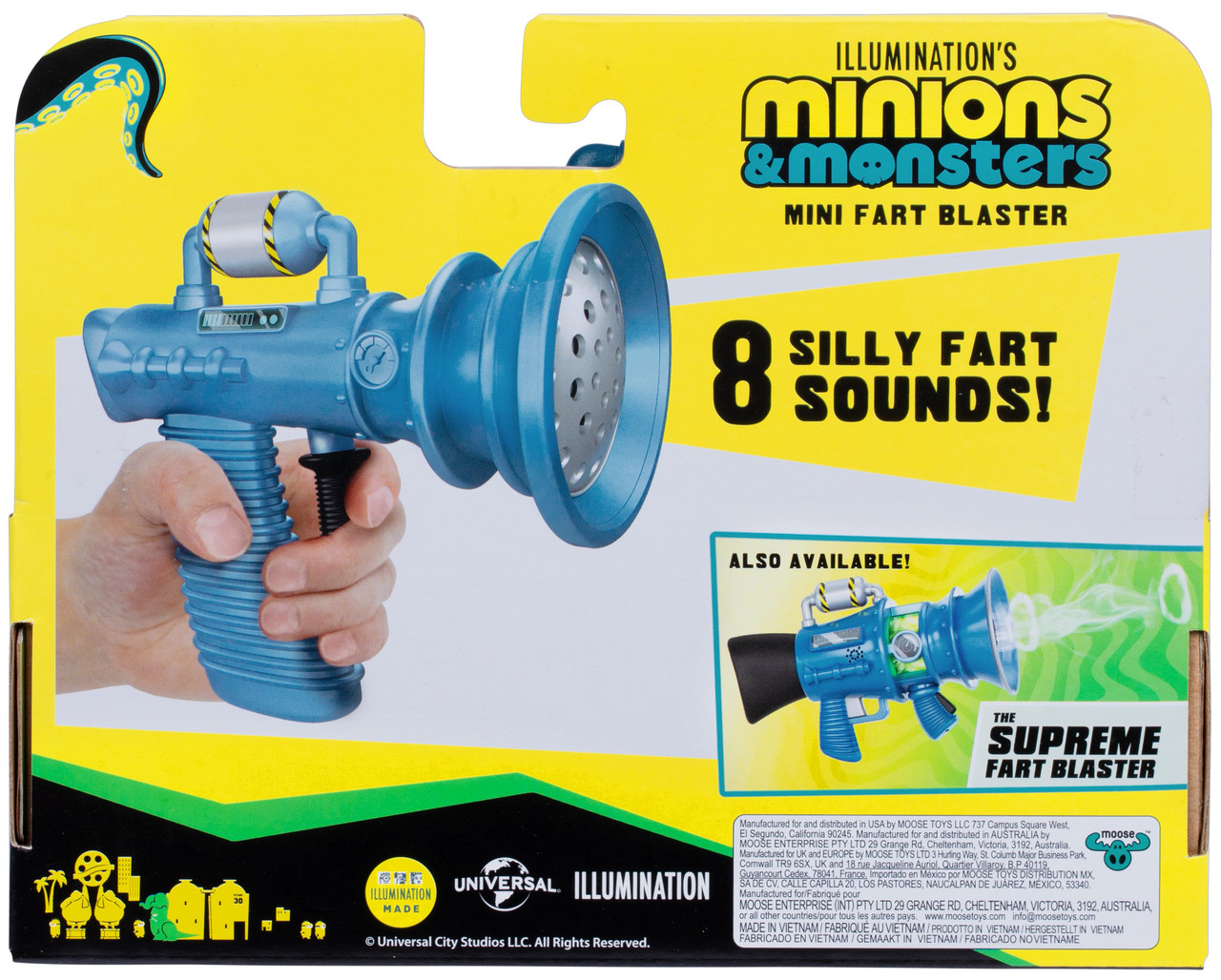 Minions & Monsters - Mini Fart Blaster