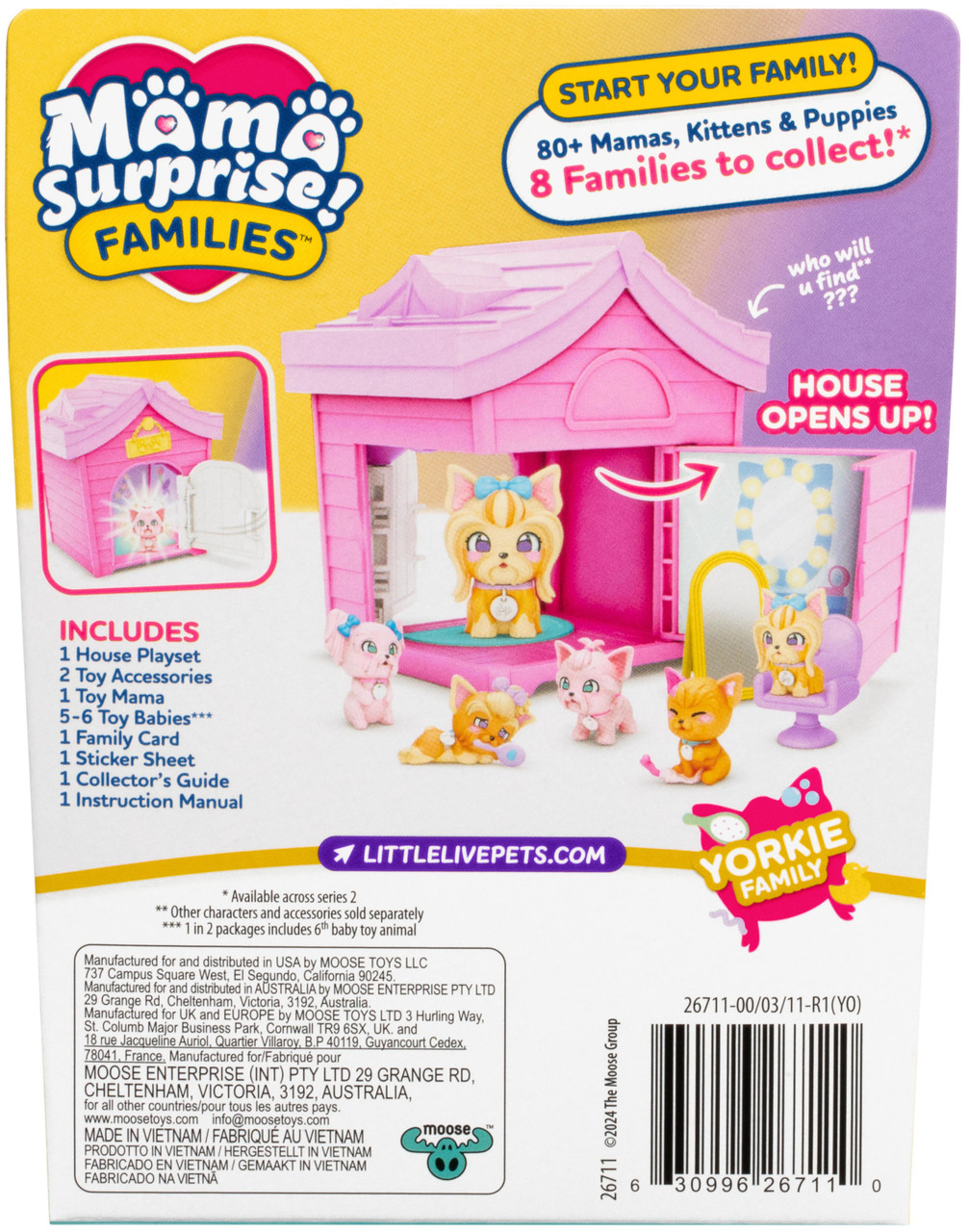 Little Live Pets Mama Surprise Families S2 Mama's House