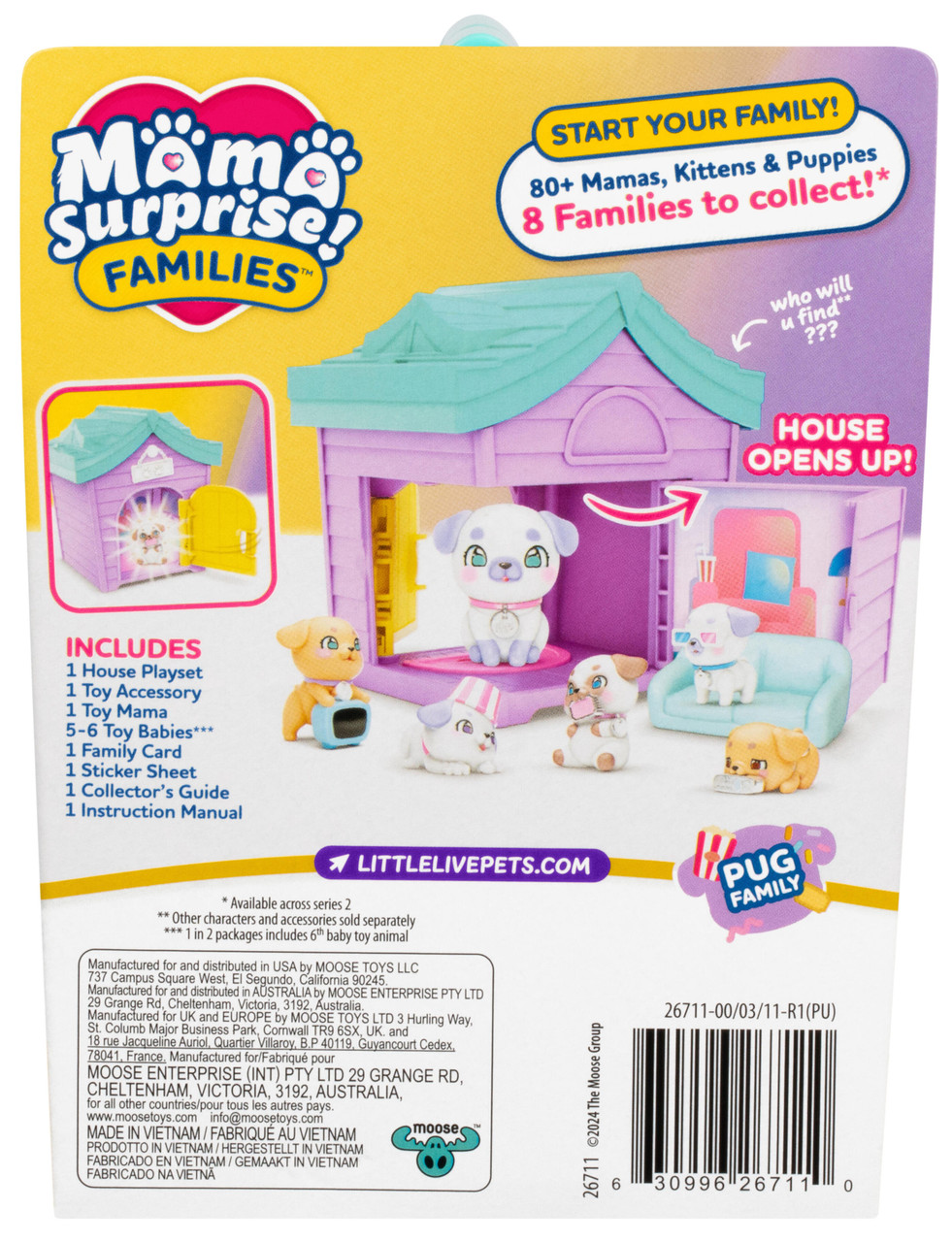 Little Live Pets Mama Surprise Families S2 Mama's House