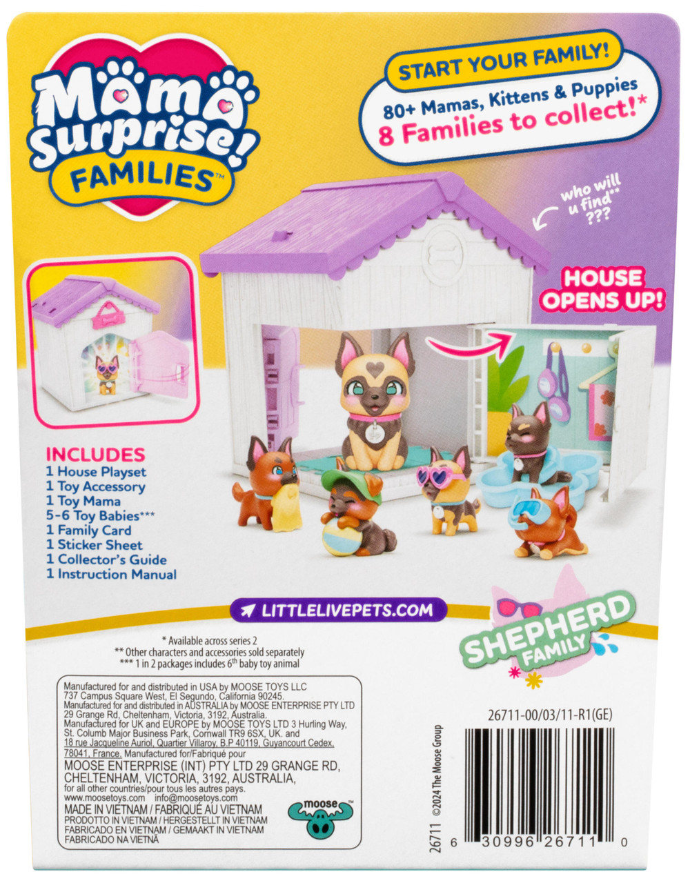 Little Live Pets Mama Surprise Families S2 Mama's House