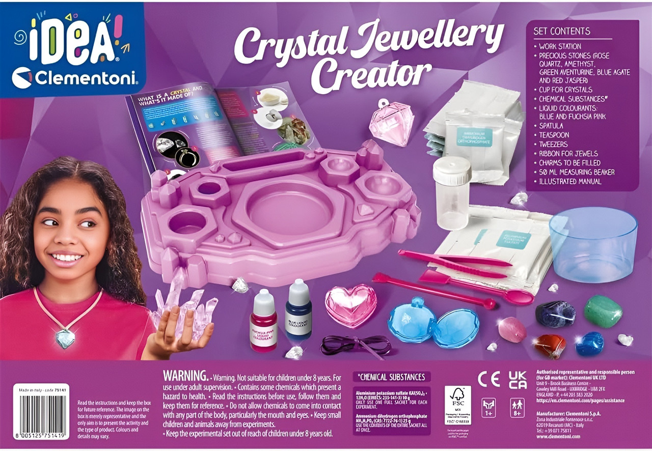 Clementoni Idea - Crystal Jewellry Creator
