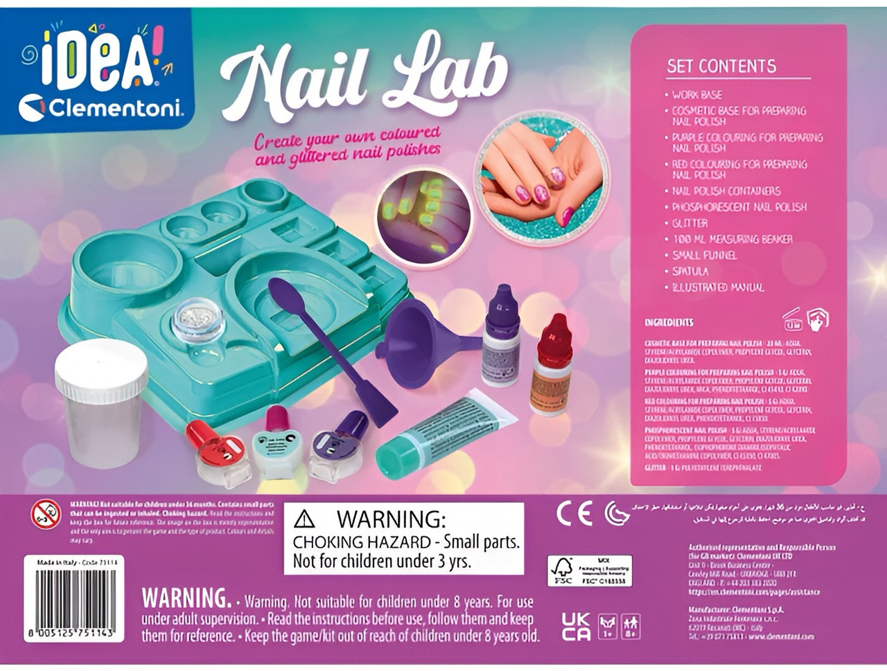 Clementoni Idea - Nail Lab