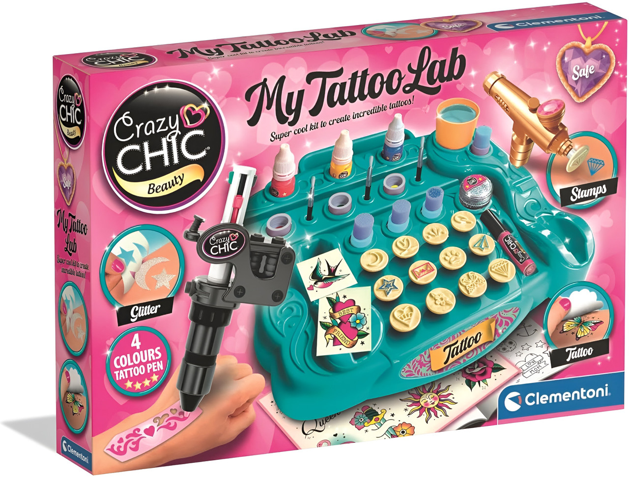 Clementoni Crazy Chic Beauty - My Tattoo Lab