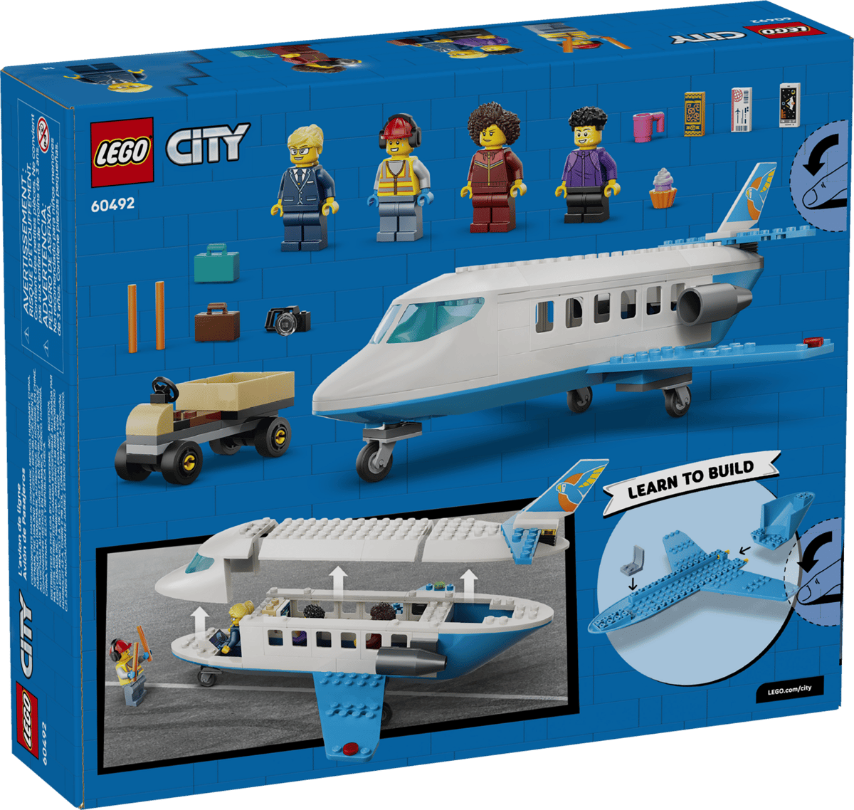 LEGO City Passenger Jet 60492