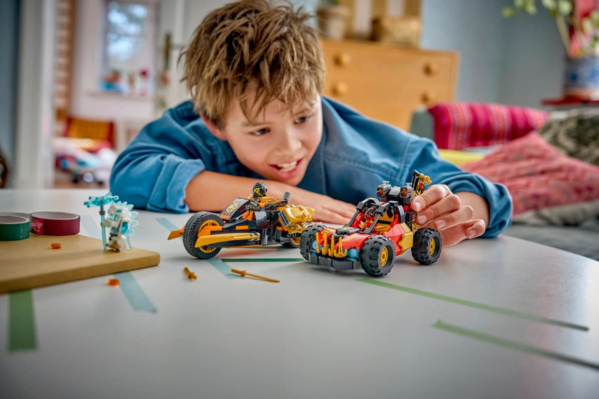 LEGO Ninjago Kai and Cole's Combiner Vehicles 71864