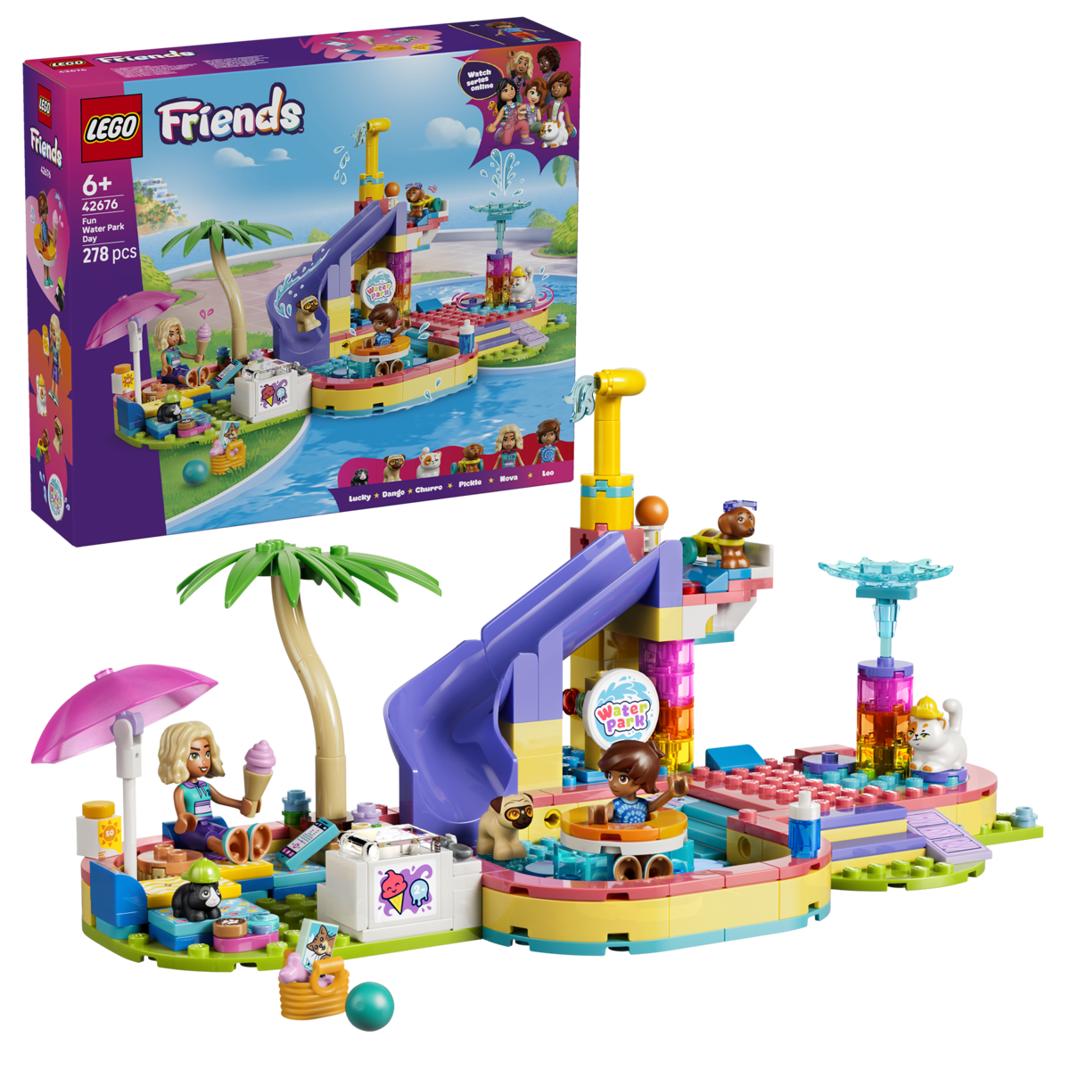 LEGO Friends Fun Water Park Day 42676