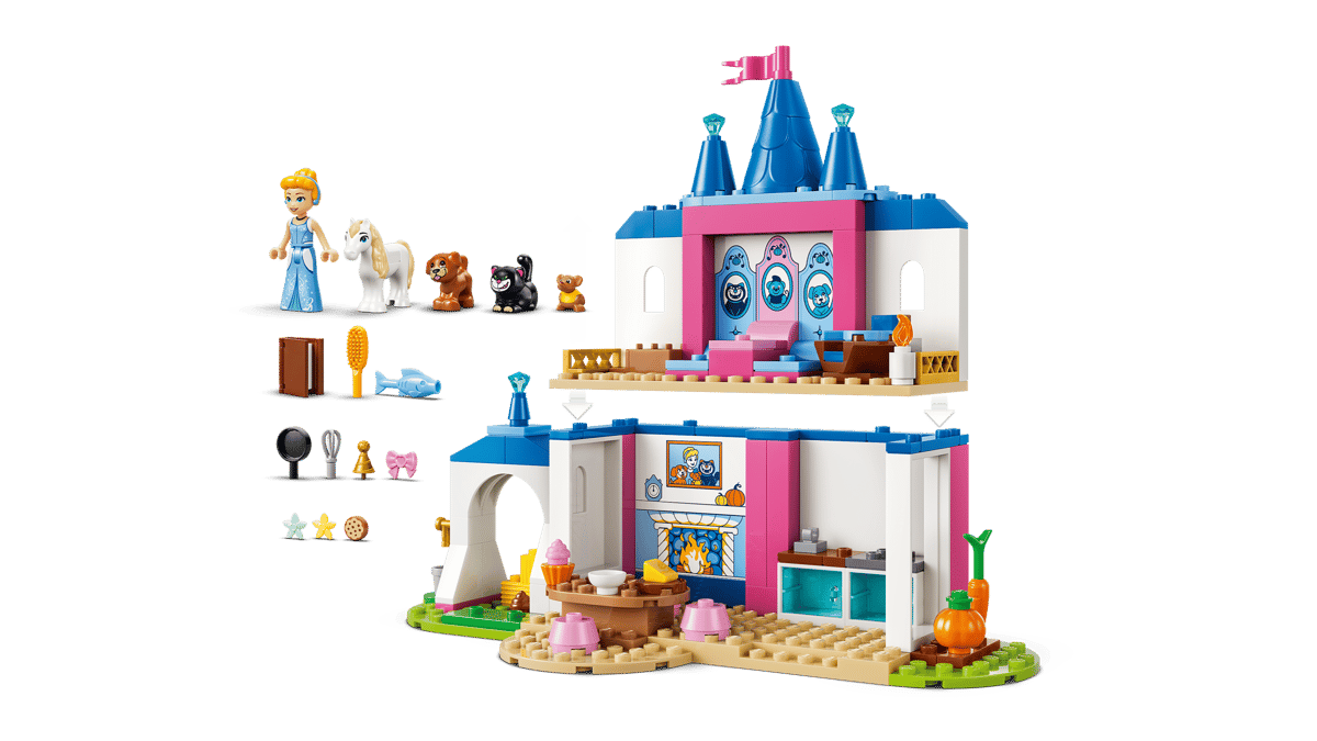 LEGO Disney Cinderella Animal Friends Castle 43283