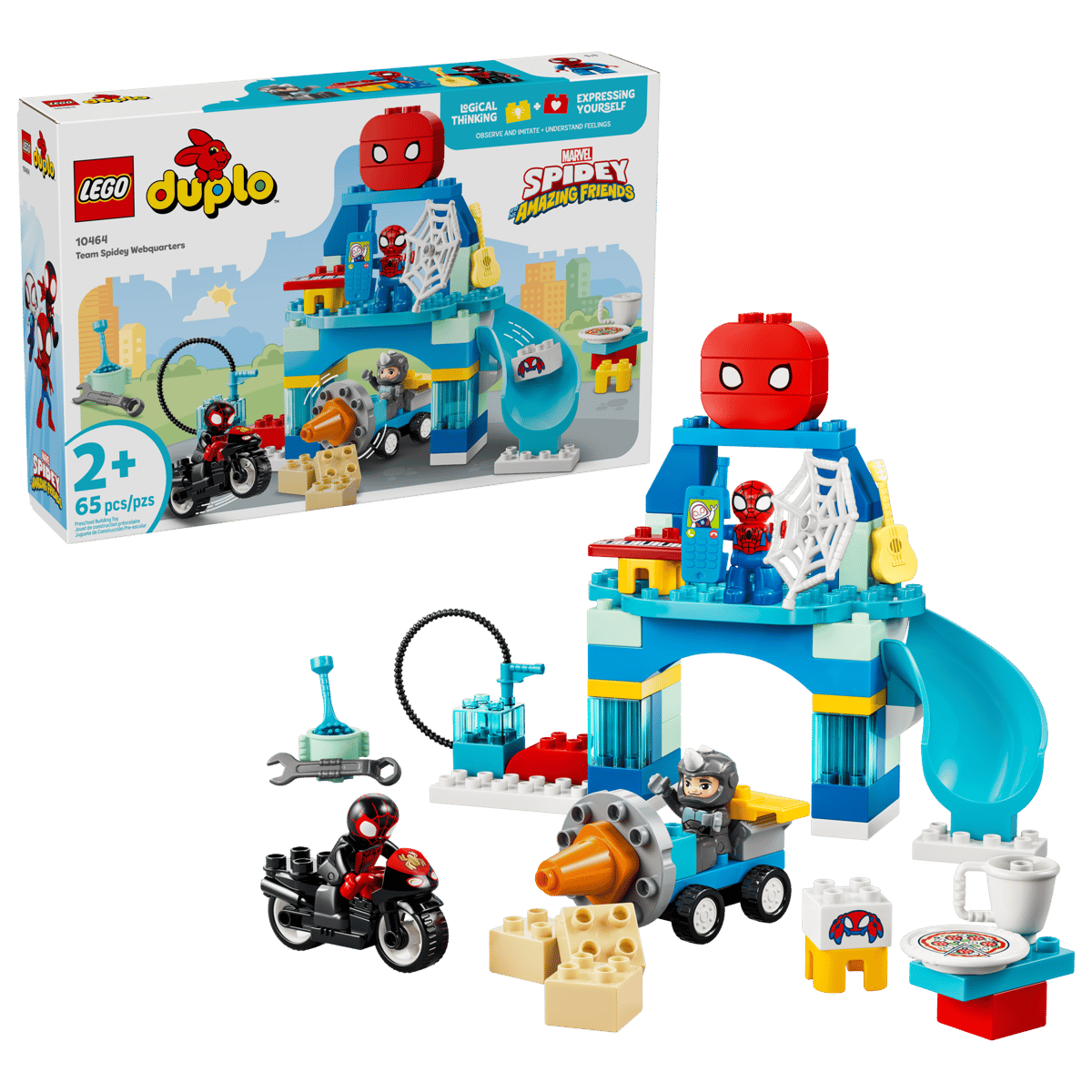 LEGO Marvel Team Spidey Webquarters 10464