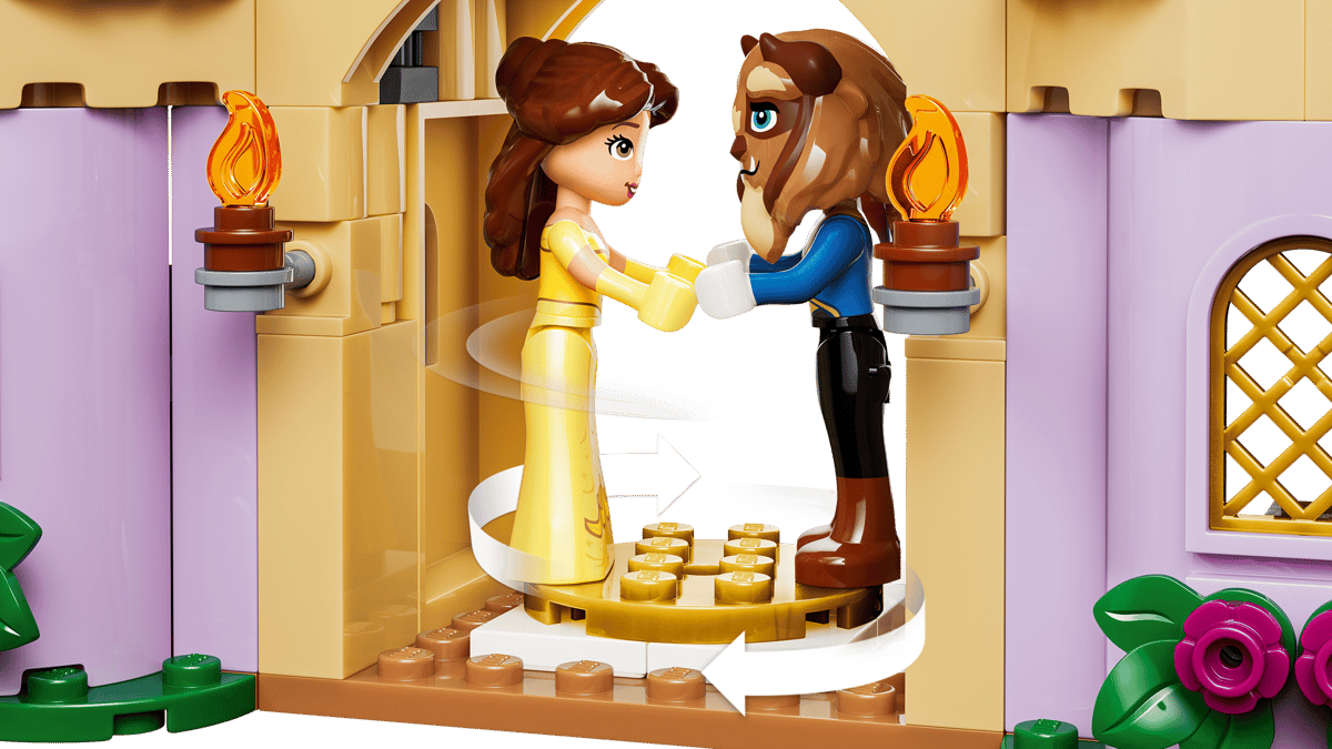 LEGO Disney Belle & the Beast's Enchanted Castle 43289
