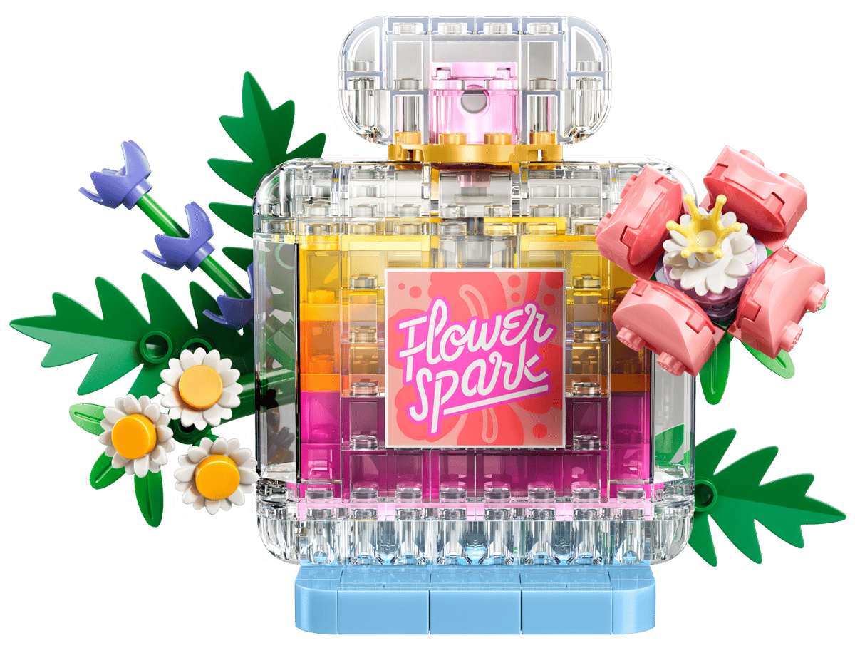 LEGO Creator 3-in-1 Floral Decor Perfume Bottle 31383