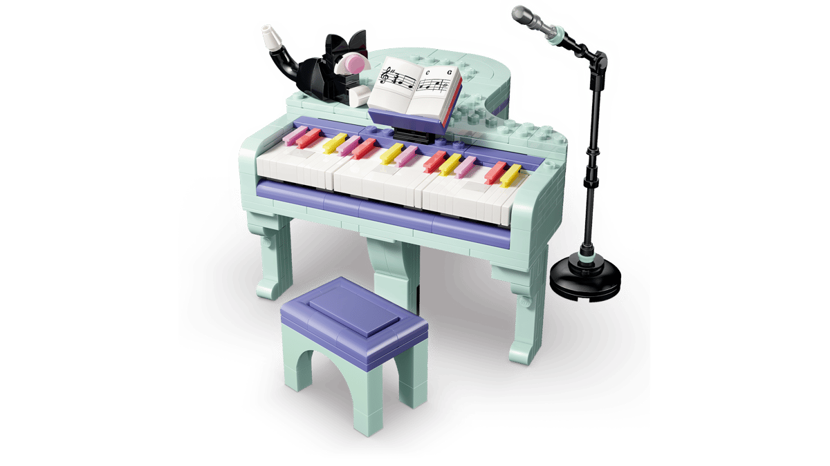 LEGO Creator 3-in-1 Music Decor Piano with Cat 31392