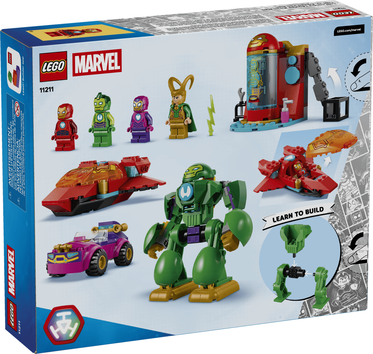 LEGO Marvel Loki vs. Team Iron Man 11211