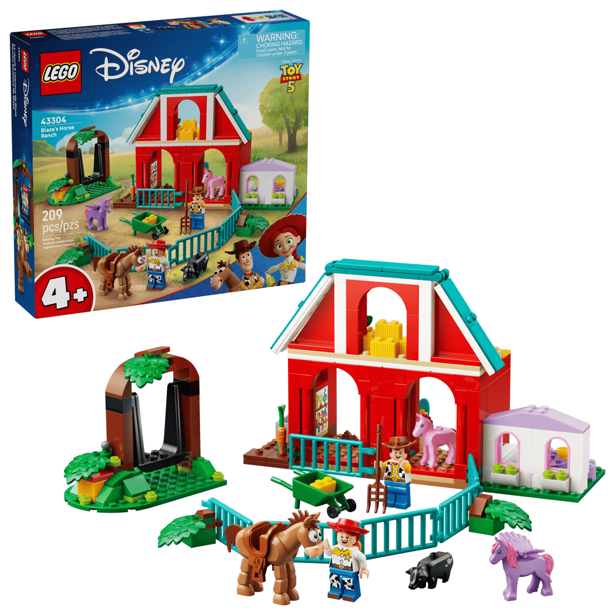 LEGO Disney Blaze's Horse Ranch 43304