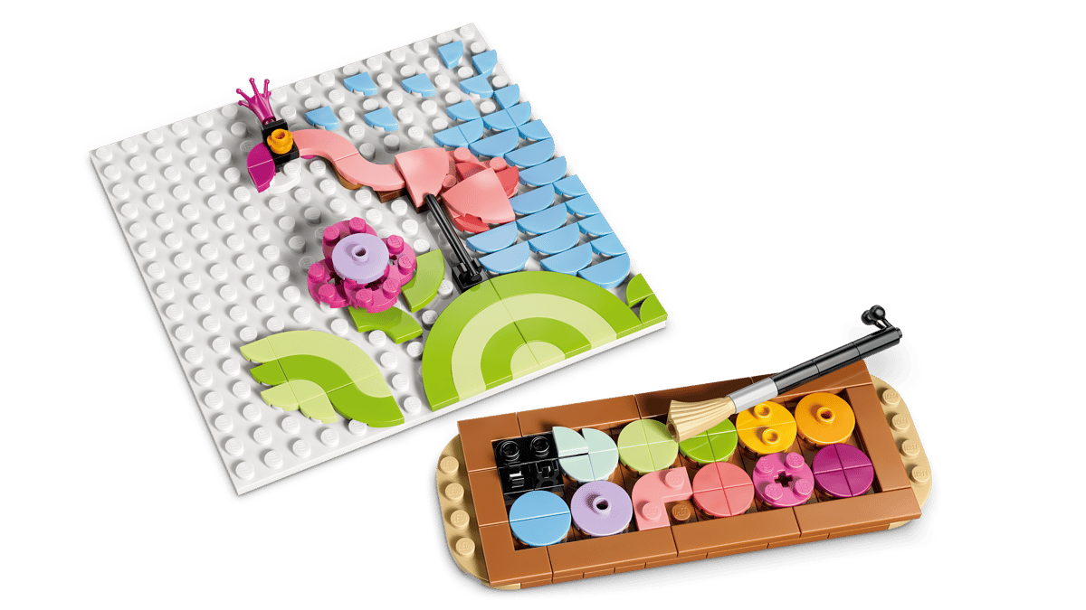 LEGO Creator 3-in-1 Floral Art Decor Painting 31390