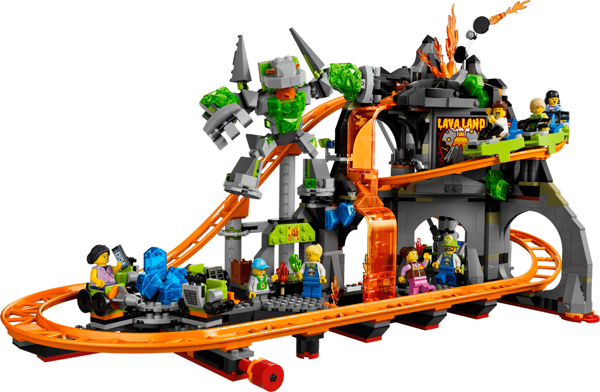 LEGO City Lava Land Roller Coaster Park 60501