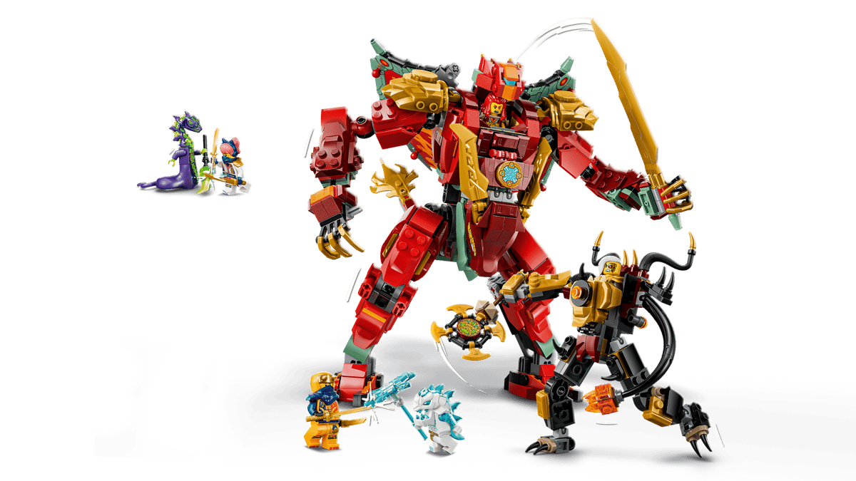 LEGO Ninjago Wyldfyre's Transforming Dragon Mech 71868