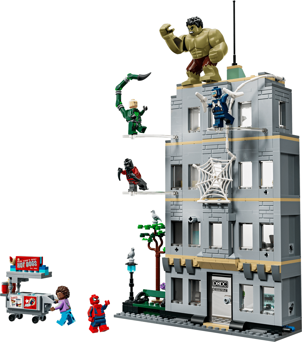 LEGO Marvel Spider-Man vs. Hulk Epic Clash 76350