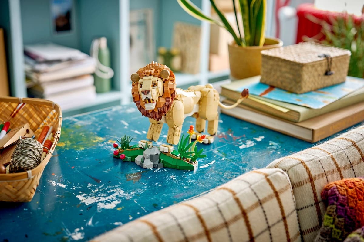LEGO Creator 3-in-1 Wild Animals: Majestic Lion 31386