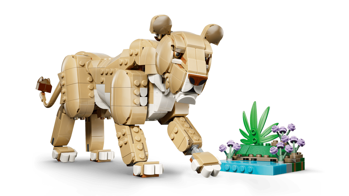 LEGO Creator 3-in-1 Wild Animals: Majestic Lion 31386