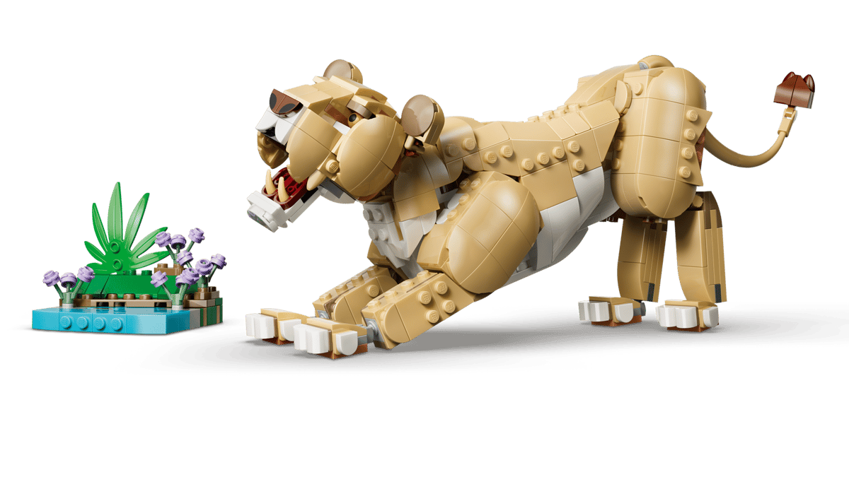 LEGO Creator 3-in-1 Wild Animals: Majestic Lion 31386