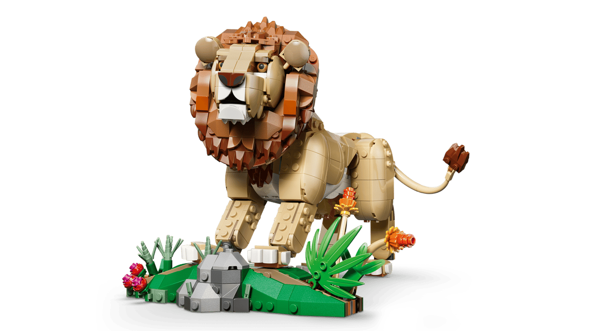 LEGO Creator 3-in-1 Wild Animals: Majestic Lion 31386