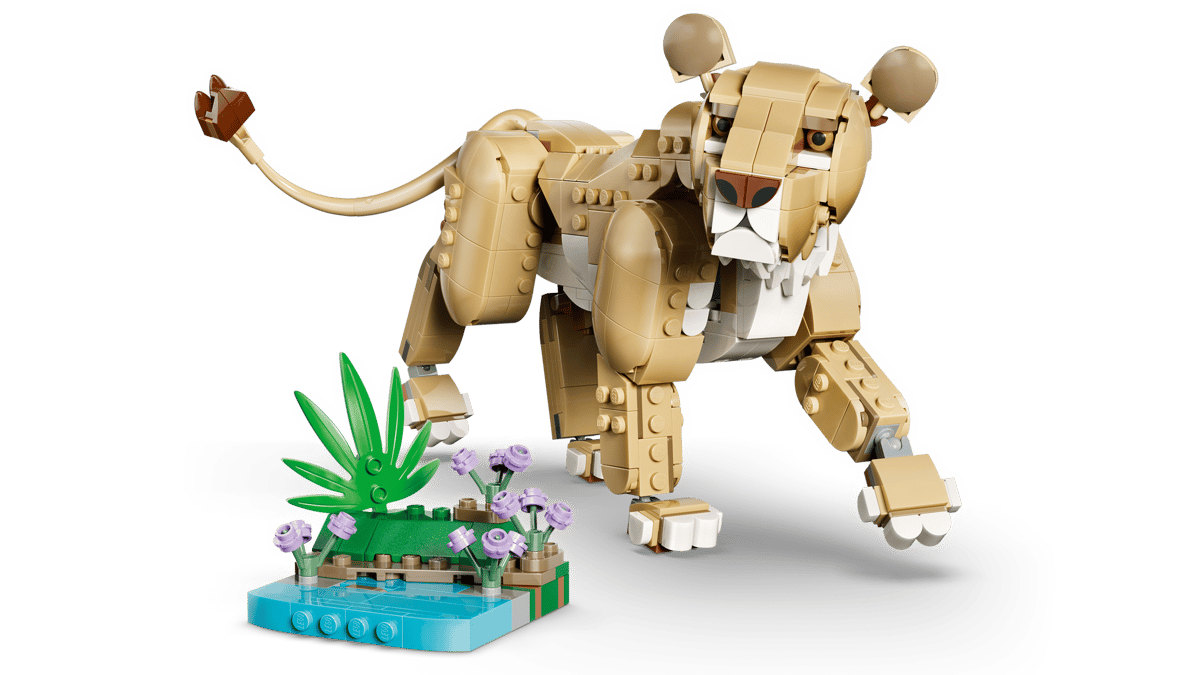 LEGO Creator 3-in-1 Wild Animals: Majestic Lion 31386