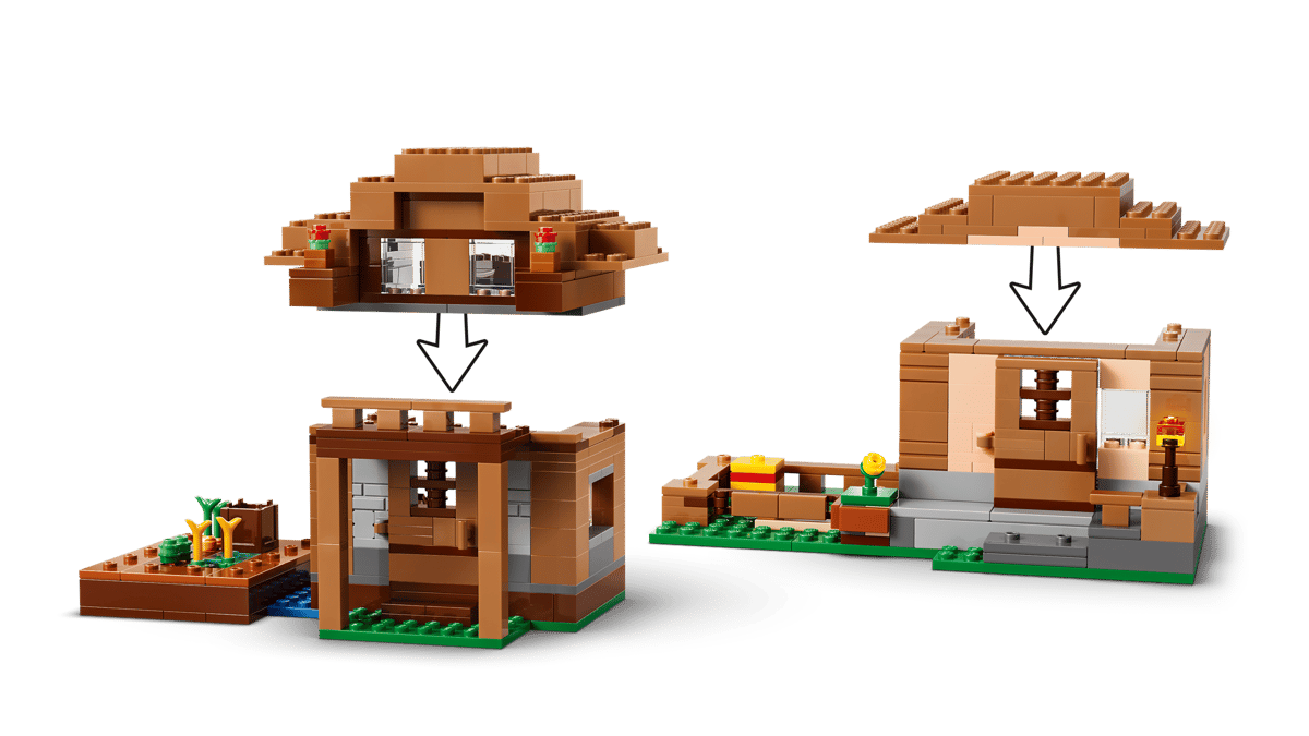 LEGO Minecraft Evoker Village Attack 21596