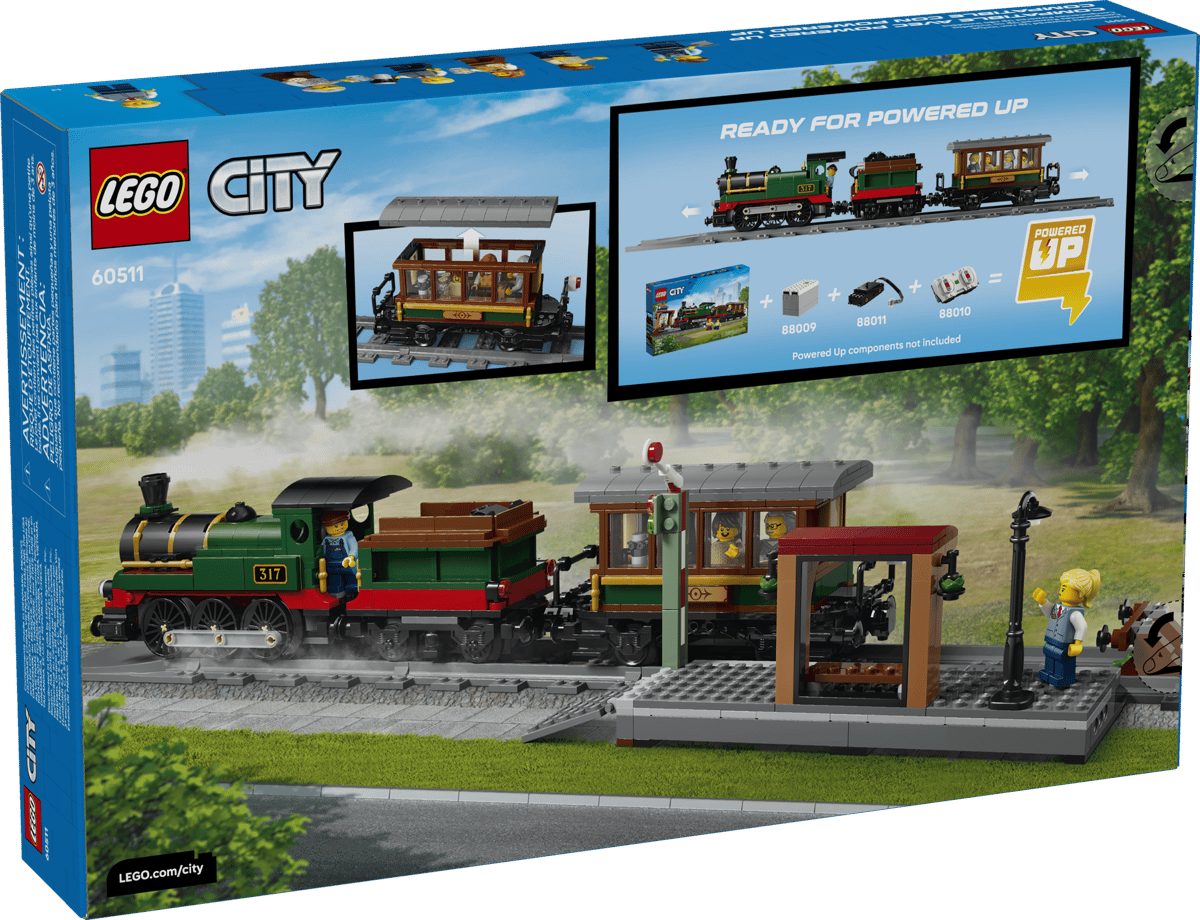 LEGO City Vintage Steam Train 60511