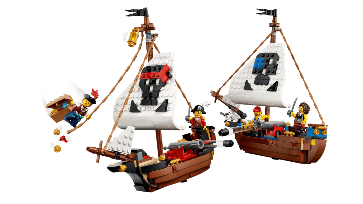 LEGO Creator 3-in-1 Iconic Pirate Ship 31387