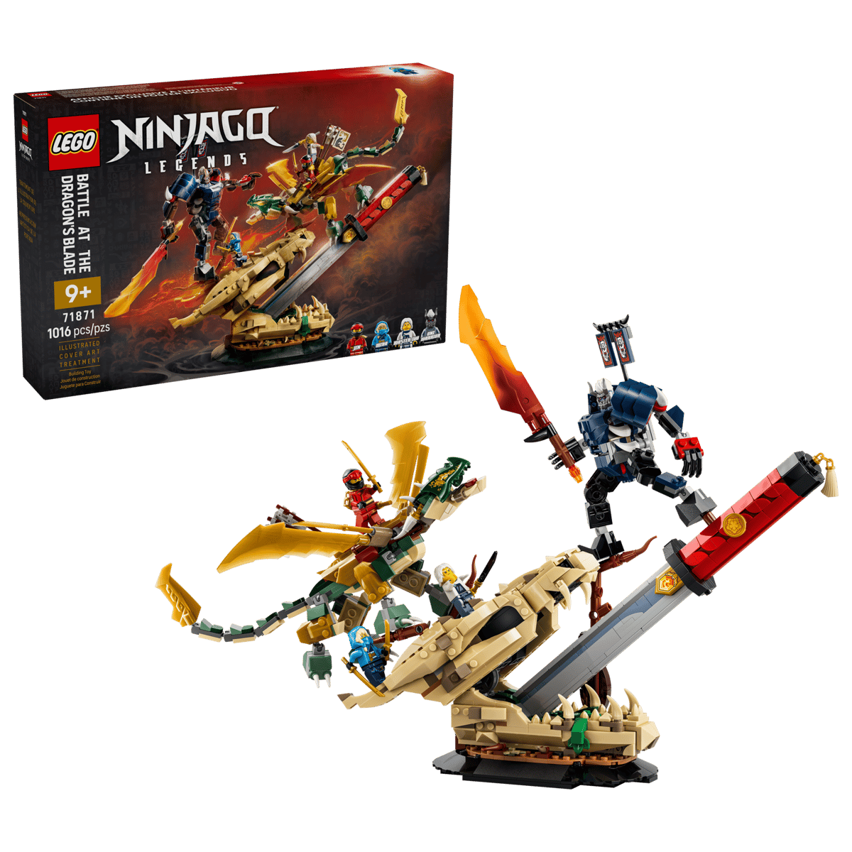 LEGO Ninjago Battle at the Dragon's Blade 71871
