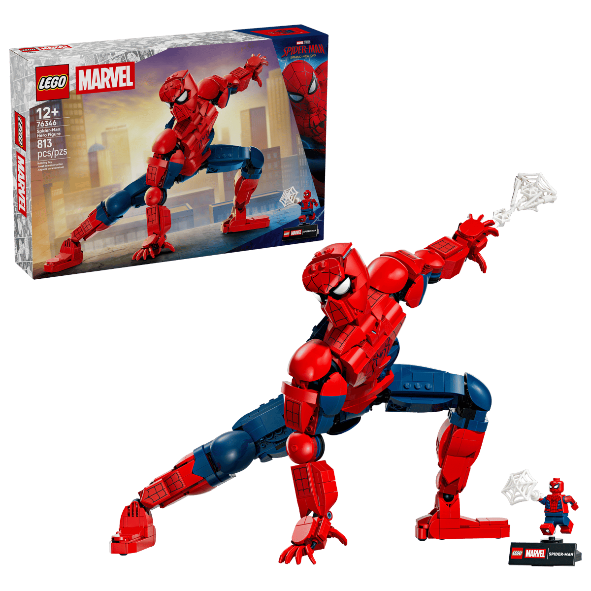 LEGO Spider-Man Spider-Man Hero Figure 76346