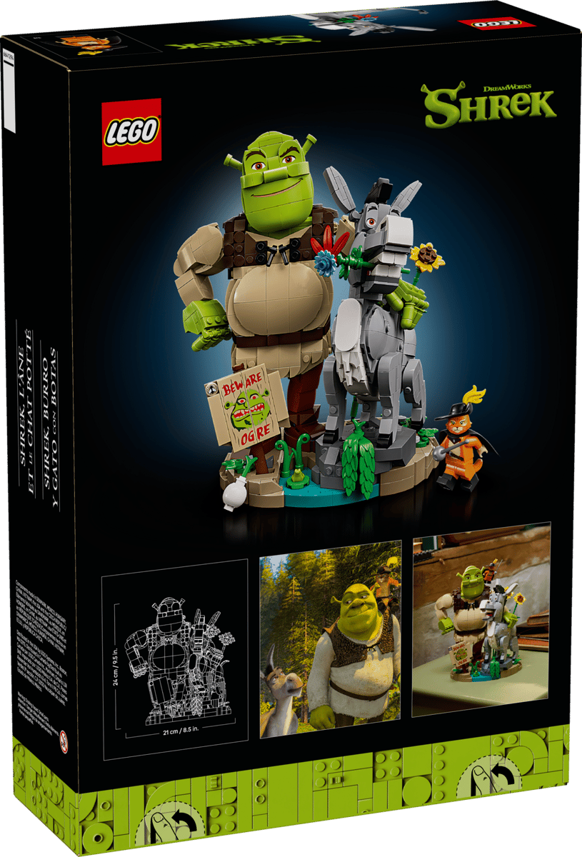 LEGO Badger Shrek, Donkey & Puss in Boots 72423