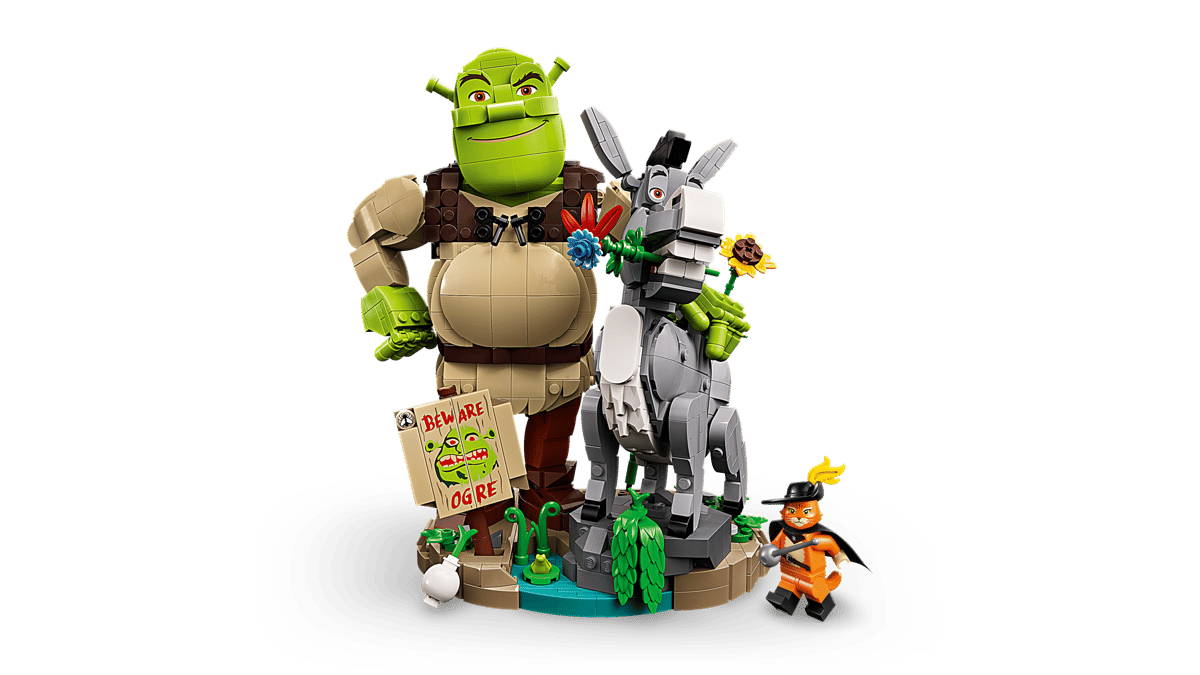 LEGO Badger Shrek, Donkey & Puss in Boots 72423