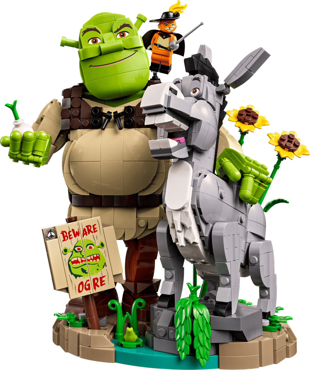 LEGO Badger Shrek, Donkey & Puss in Boots 72423