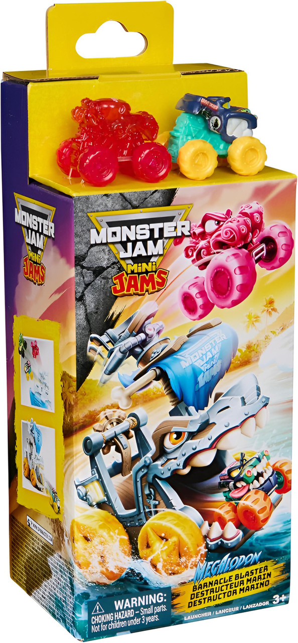 Monster Jam Mini Jams Ship Playset