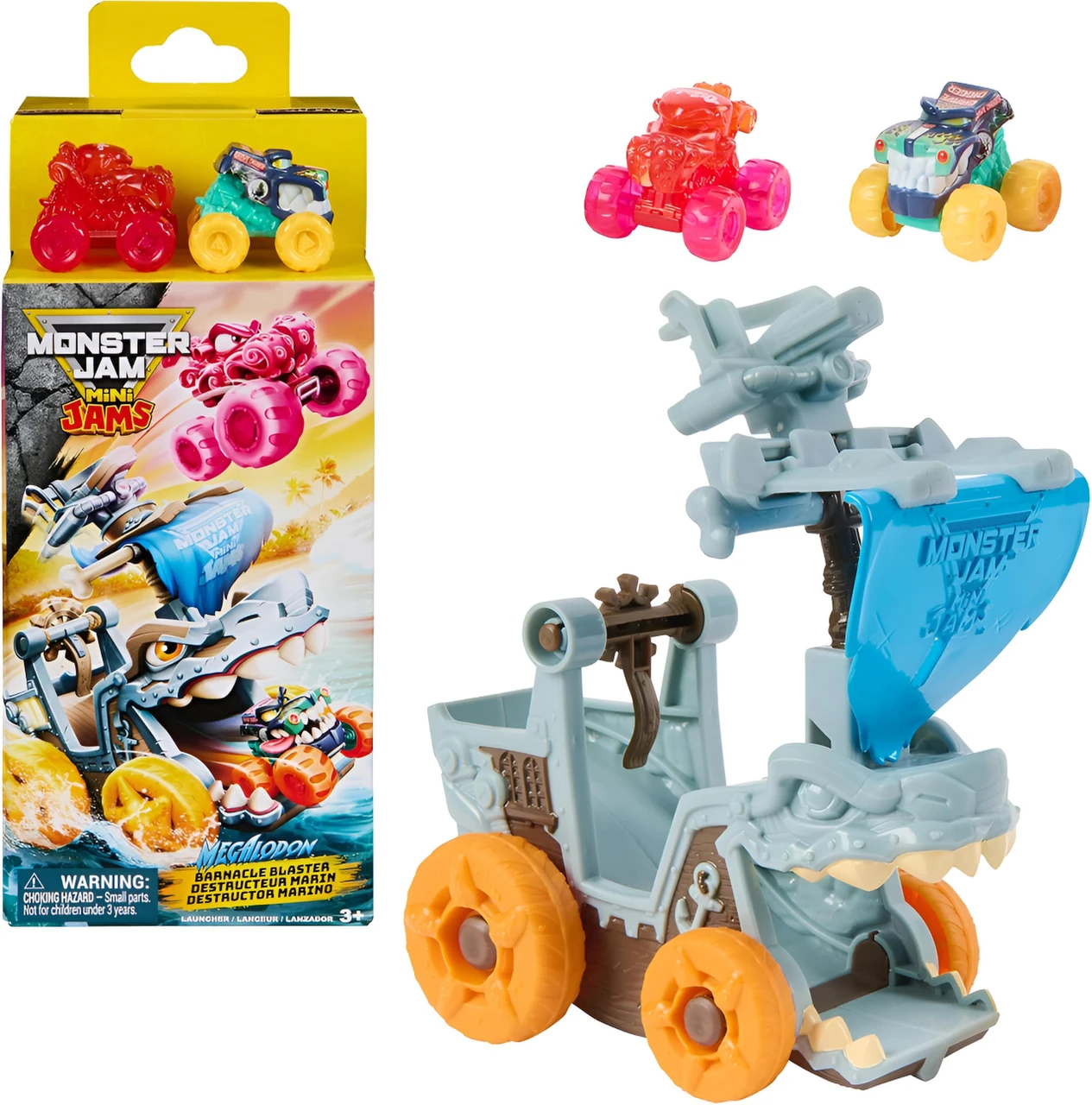 Monster Jam Mini Jams Ship Playset